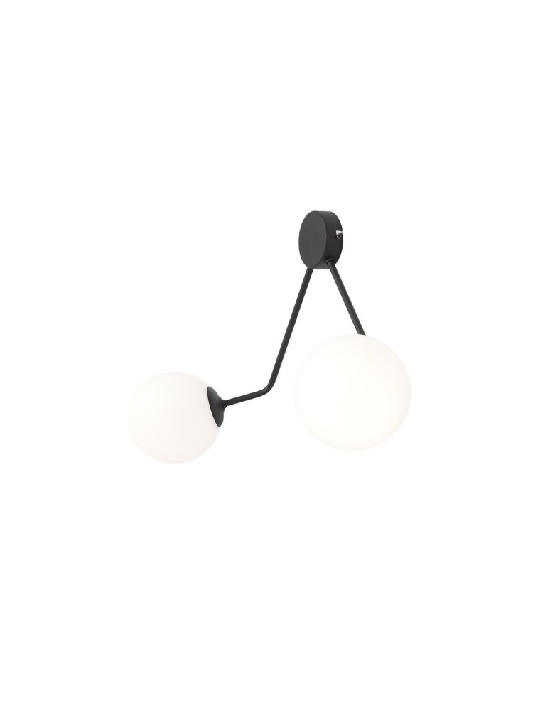 Wall lamps - ALDEX SHINKIT HOLM 2 BLACK, 2 x max 40W (1082D1) - product kolory-swiatla.pl 1