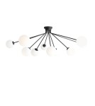 Scandinavian style ceiling lamps - ALDEX PLAFON HOLM 10 BLACK, 10 x max 40W (1082PL_M1) - product 1