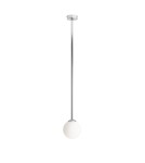 Pendant lamps spheres - ALDEX PLAFON PINNE LONG CHROM, 1 x max 40W (1080PL_G4_L) - product 1