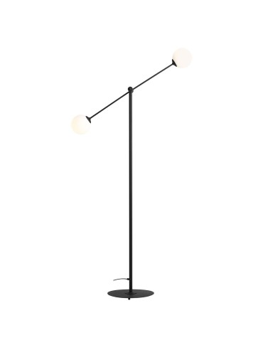 ALDEX STANDING LAMP OHIO BLACK, 2 x max 40W (1081A1)
