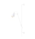Wall lamps - ALDEX KINKIT DRON WHITE, 1 x 60W (997C) - product 1