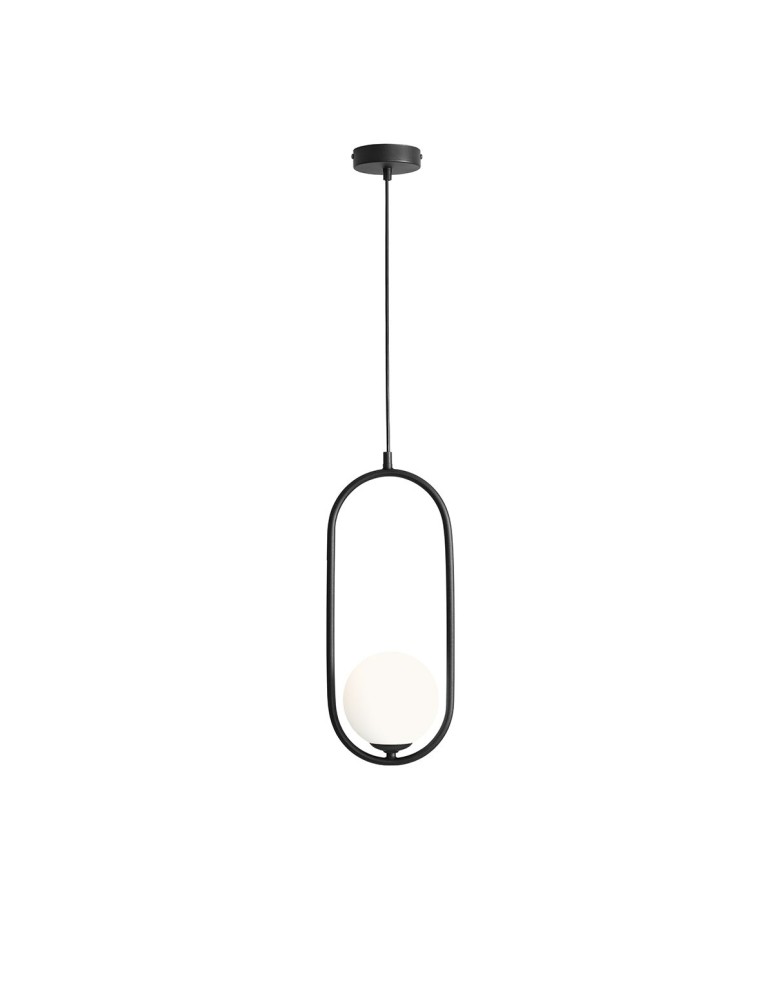 Pendant lamps spheres - ALDEX PENDING LAMP RIVA BLACK, 1 x max 40W (1086G1) - product kolory-swiatla.pl 1