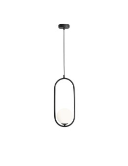 ALDEX PENDING LAMP RIVA BLACK, 1 x max 40W (1086G1)