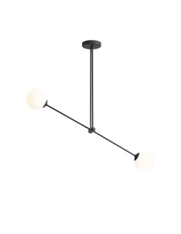 ALDEX PLAFON OHIO 2 BLACK, 2 x max 40W (1081PL_H1)