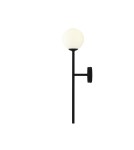 Wall lamps - ALDEX SHINKIT BOSSO BLACK, 1 x max 40W (1087C1) - product 1