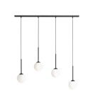Pendant lamps spheres - ALDEX HANGING LAMP BOSSO 4 BLACK, 4 x max 40W (1087L1) - product 1