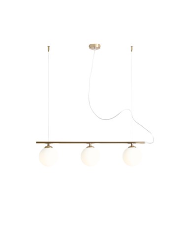 ALDEX HANGING LAMP BERYL GLASS 3 GOLD, 3 x max 40W (1006E_30)