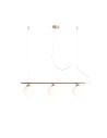 ALDEX HANGING LAMP BERYL GLASS 3 GOLD, 3 x max 40W (1006E_30)