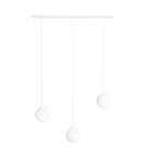 Pendant lamps spheres - ALDEX HANGING LAMP BOSSO 3 WHITE, 3 x max 40W (1087E) - product 1