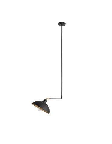 ALDEX PLAFON ESPACE BLACK LONG, 1 x 60W (1036G1_L)