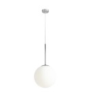 Pendant lamps spheres - ALDEX pendant lamp BOSSO MEDIUM 30 CHROME, 1x 60W (1087G4) - product 1