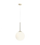 Pendant lamps spheres - ALDEX pendant lamp BOSSO MEDIUM 30 GOLD, 1x 60W (1087G30) - product 1
