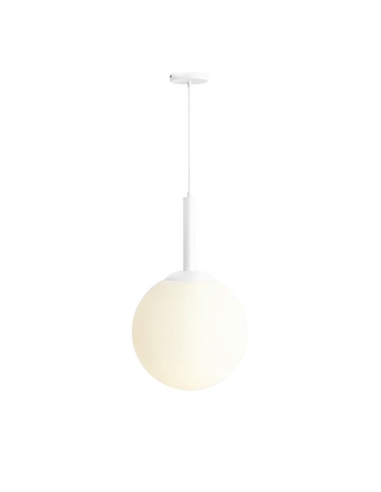 Pendant lamps spheres - ALDEX HANGING LAMP BOSSO GRANDE 40 WHITE, 3x 60W (1087XL) - product kolory-swiatla.pl 1