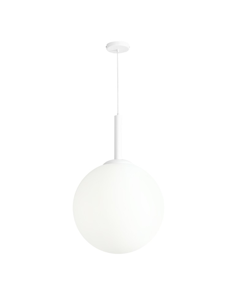 Pendant lamps spheres - ALDEX HANGING LAMP BOSSO GRANDE 50 WHITE, 3x 60W (1087XXL) - product kolory-swiatla.pl 1