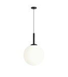 Pendant lamps spheres - ALDEX HANGING LAMP BOSSO GRANDE 50 BLACK, 3x 60W (1087XXL1) - product 1