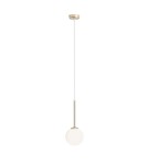 Pendant lamps spheres - ALDEX HANGING LAMP BOSSO MINI 14 GOLD, 1x 40W (1087XXS30) - product 1