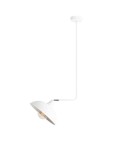 Single pendant lamps - ALDEX PLAFON ESPACE WHITE, 1 x 60W (1036G) - product 1