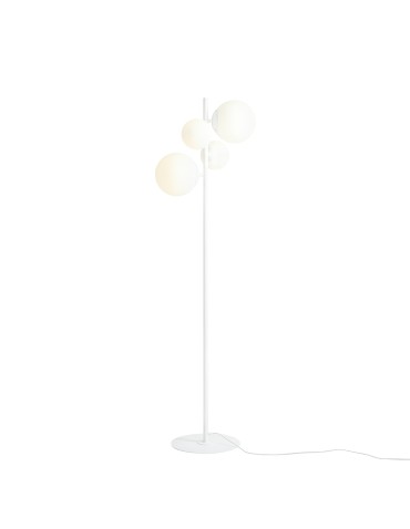 ALDEX STANDING LAMP BLOOM WHITE, 2 x 60W 2 x 40W (1091A)