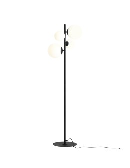 ALDEX STANDING LAMP BLOOM BLACK, 2 x 60W 2 x 40W (1091A1)