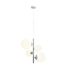 Pendant lamps spheres - ALDEX HANGING LAMP BLOOM 4 CHROM, 2 x 40W / 2 x 60W (1091L4) - product 1