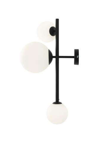 ALDEX KINKIET DIONE 3 CZARNY, 1 x 60W 2 x 40W (1092Y1)