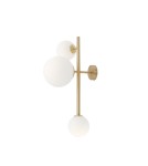 Wall lamps - ALDEX SHINKIT DIONE 3 brass, 1 x 60W 2 x 40W (1092Y40) - product 1