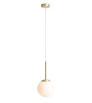 Pendant lamps spheres - ALDEX HANGING LAMP BOSSO MINI 20 brass, 1x 60W (1087XS40) - product 1
