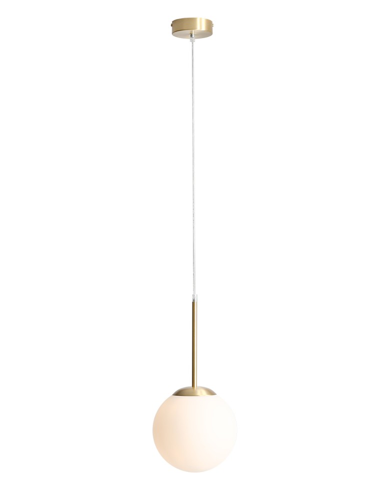 Pendant lamps spheres - ALDEX HANGING LAMP BOSSO MINI 20 brass, 1x 60W (1087XS40) - product kolory-swiatla.pl 1