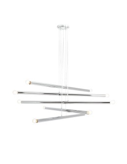 ALDEX HANGING LAMP TUBO 10 CHROM, 10 x max 40W (1072M4)
