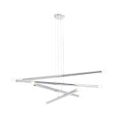 Pendant tube lamps - ALDEX PENDING LAMP TUBO 8 CHROM, 8 x max 40W (1072P4) - product 1