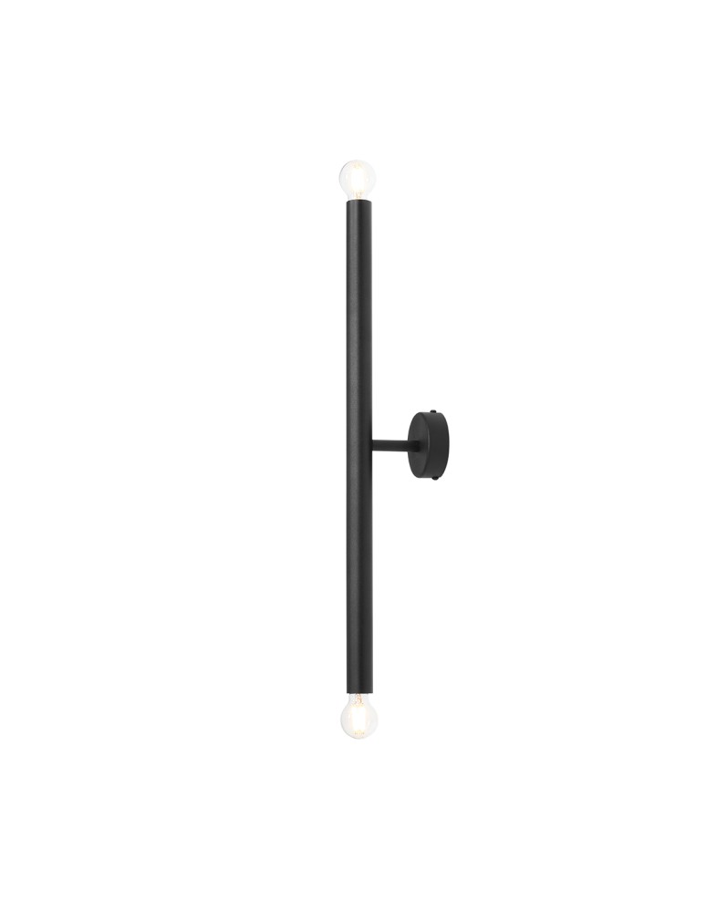 Tube wall lamps - ALDEX TUBO 2 BLACK SHINKIT S, 2 x max 40W (1072D1_S) - product kolory-swiatla.pl 1