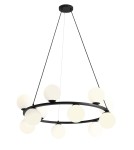 Pendant lamps spheres - ALDEX HANGING LAMP KRONE 12 BLACK, 10 x max 40W (1085R1) - product 1
