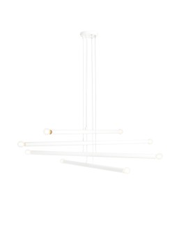 ALDEX LAMPA WISZĄCA TUBO 8 BIAŁY, 8 x max 40W (1072P)