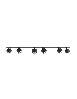 ALDEX PLAFON BOT 6 (3x2) BLACK, 6 x 35W (1047PL_K)