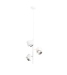 Pendant lamps - ALDEX HANGING LAMP BOT 3 WHITE, 3 x 35W (1046E) - product 1