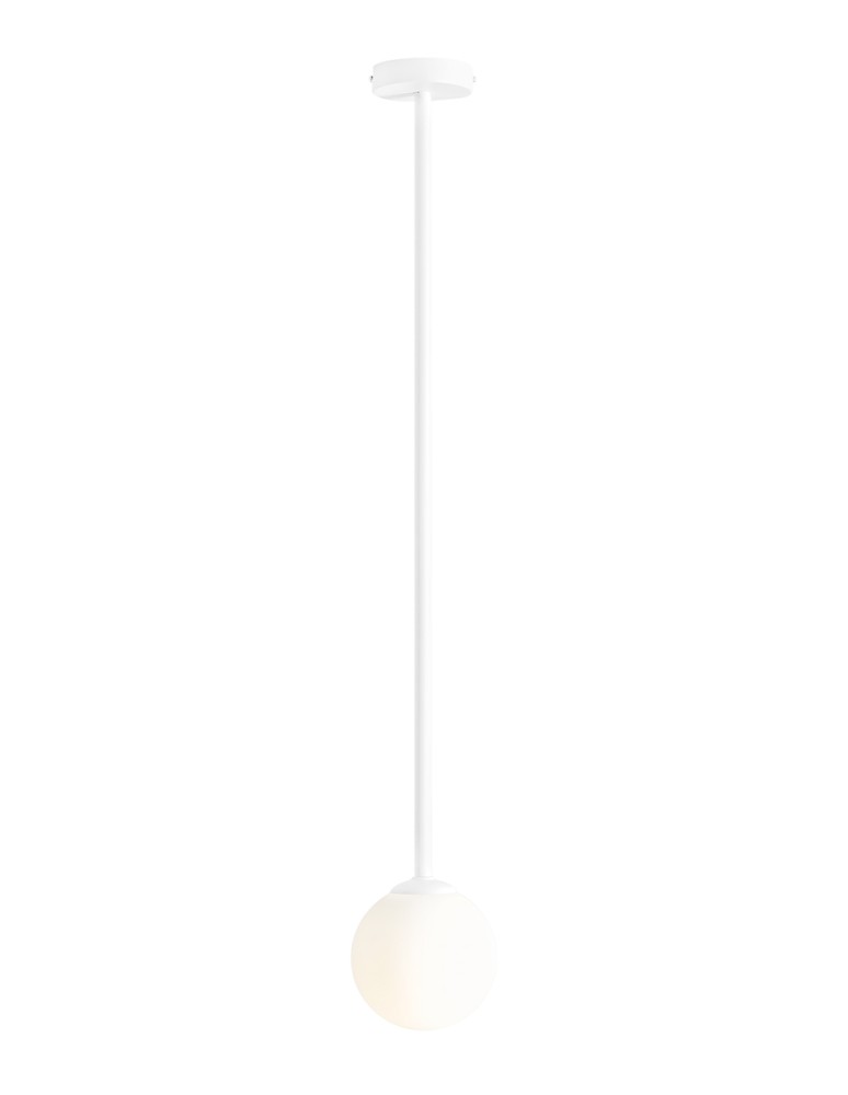 Pendant lamps spheres - ALDEX PLAFON PINNE LONG WHITE, 1 x max 40W (1080PL_G_L) - product kolory-swiatla.pl 1