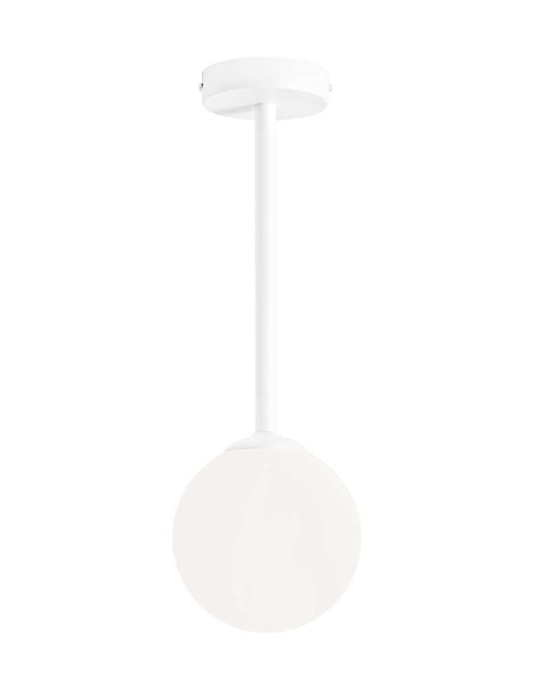 Pendant lamps spheres - ALDEX PLAFON PINNE SHORT WHITE, 1 x max 40W (1080PL_G_S) - product kolory-swiatla.pl 1