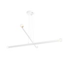 Pendant tube lamps - ALDEX PENDING LAMP TUBO 4 WHITE, 4 x max 40W (1072L) - product 1