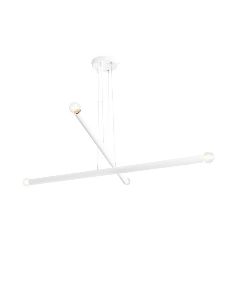 Pendant tube lamps - ALDEX PENDING LAMP TUBO 4 WHITE, 4 x max 40W (1072L) - product kolory-swiatla.pl 1