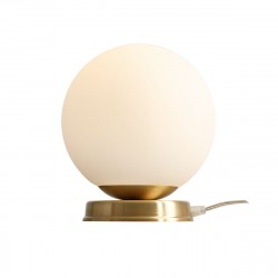 ALDEX LAMPKA BIURKOWA BALL BRASS M, 1 x max 60W (1076B40_M)