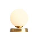 Modern table lamps - ALDEX Desk Lamp BALL Brass S, 1 x max 40W (1076B40_S) - product 1