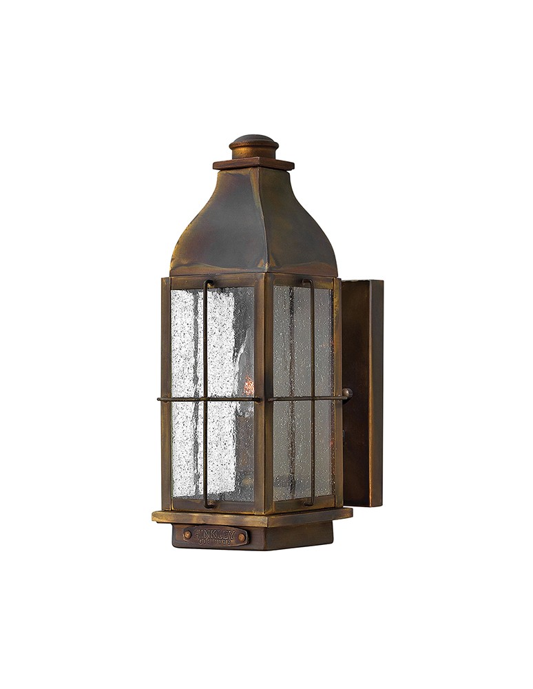 Outdoor wall lamps - Hinkley Wall lamp BINGHAM 1x60W E14 HK/BINGHAM/S - product kolory-swiatla.pl 1