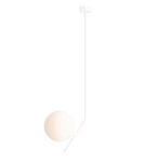 Pendant lamps spheres - ALDEX PLAFON GALLIA LONG WHITE, 1 x max 60W (1095PL_G_L) - product 1
