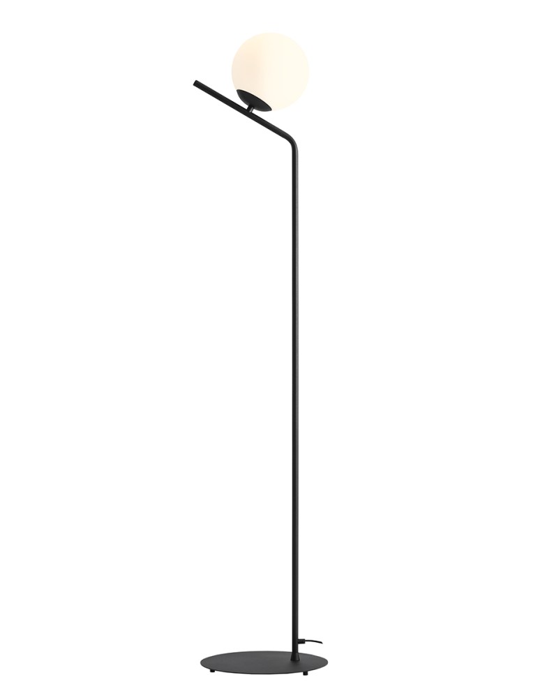 Floor lamps - ALDEX STANDING LAMP GALLIA BLACK, 1 x 60W (1095A1) - product kolory-swiatla.pl 1