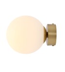 Wall lamps - ALDEX SHINKIT BALL Brass S, 1 x max 40W (1076C40_S) - product 1