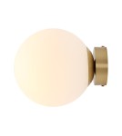 Wall lamps - ALDEX SHINKIT BALL brass M, 1 x max 60W (1076C40_M) - product 1