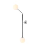 Wall lamps - ALDEX PURE CHROME VERTICAL SHINKIT, 2 x 40W (1064D4_2) - product 1