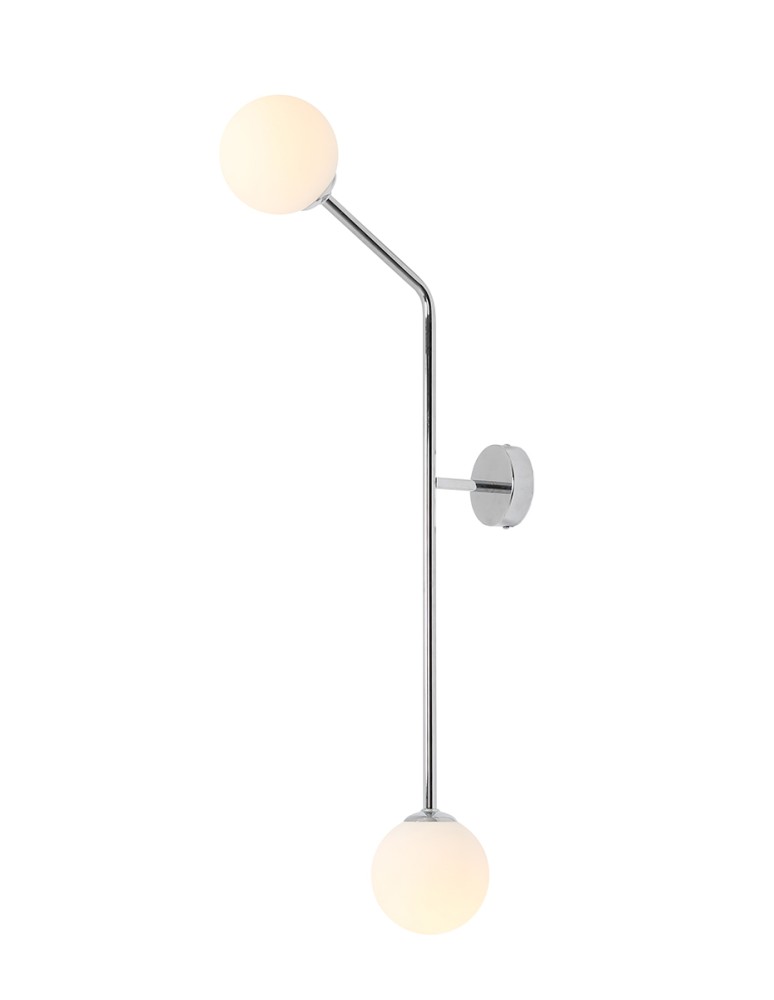 Wall lamps - ALDEX PURE CHROME VERTICAL SHINKIT, 2 x 40W (1064D4_2) - product kolory-swiatla.pl 1