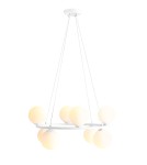 Pendant lamps spheres - ALDEX HANGING LAMP KRONE 8 WHITE, 8 x max 40W (1085P) - product 1