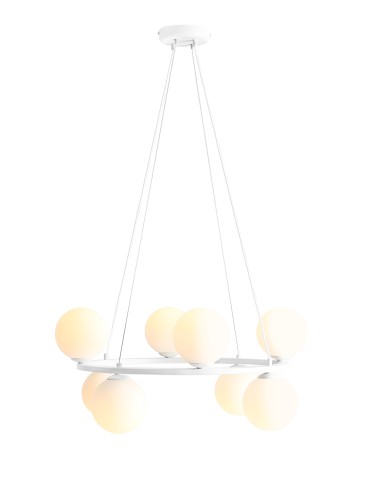 ALDEX HANGING LAMP KRONE 8 WHITE, 8 x max 40W (1085P)